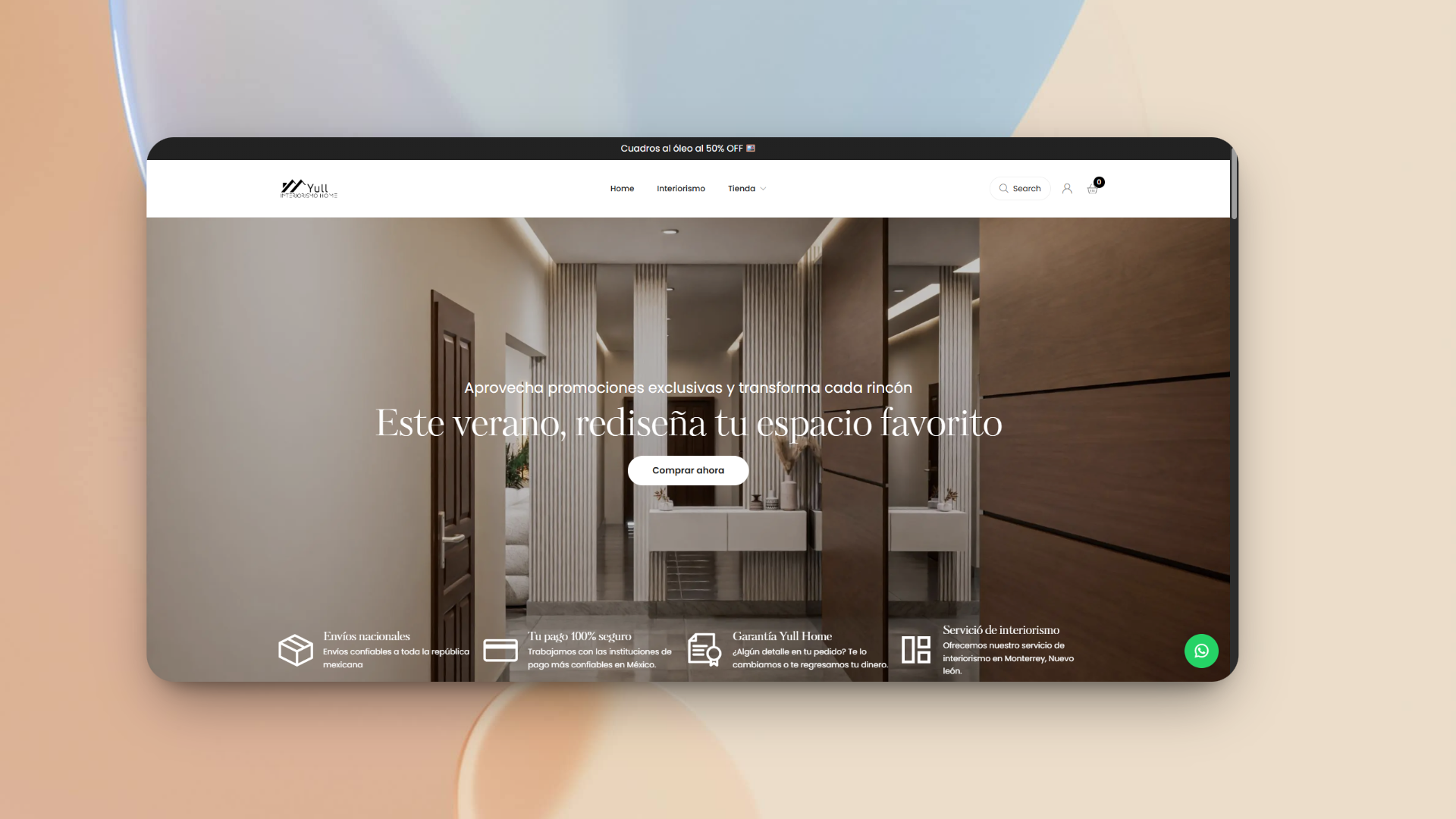 YullHome - E-commerce Interiorismo